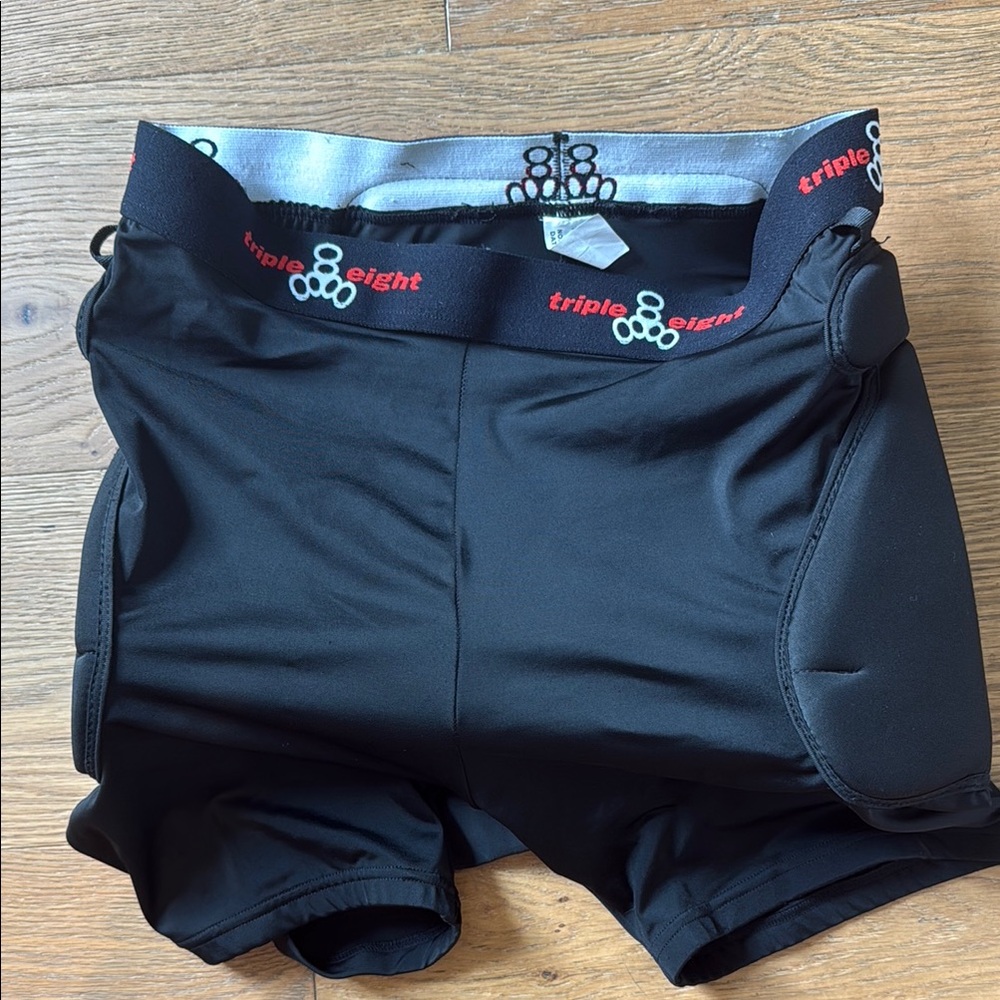 Triple Eight Black Protective Shorts
